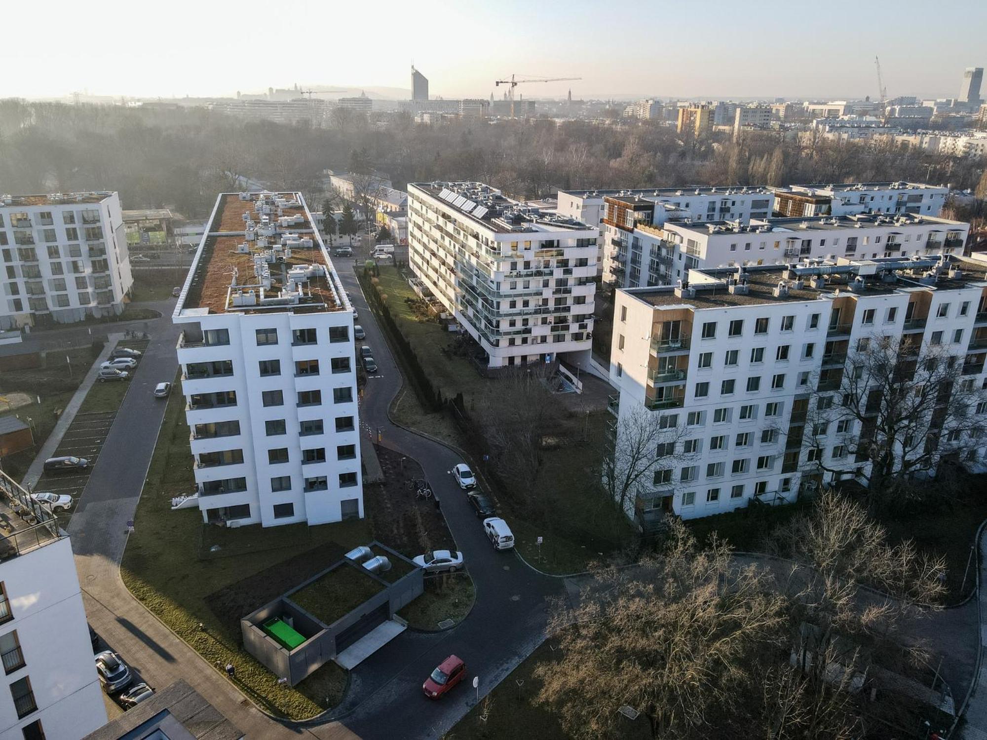 Dabie Park Residence Kraków Eksteriør billede